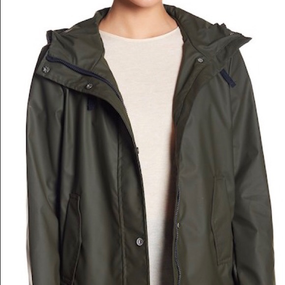 nautica rubberized rain jacket